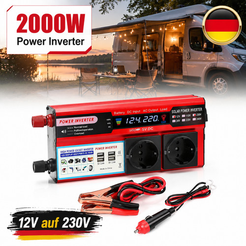 Wechselrichter 2000w - wechselrichter,