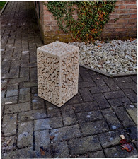 Holzsaeule,Hocker,Saeule,Blumenstaender,Deko, NEU! ROM9