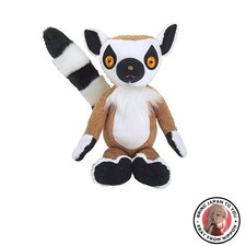 Neue Miyatakeiko Wow! Lemur Plüschtier Beige Größe S