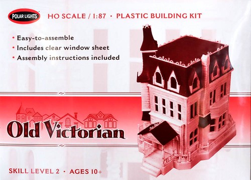 Old victorian house - haus, 1:87