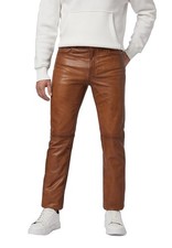 Herren lederhose lederjeans - lederhose,