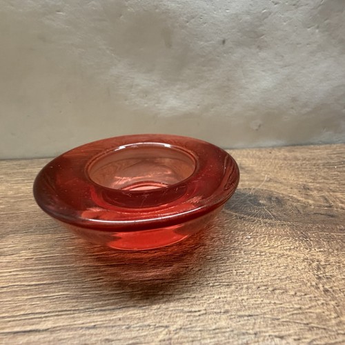 Teelichthalter rot glas - glas, design
