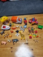 Playmobil 1 2 3 Müllauto, Flugzeug, Tiere, Figuren