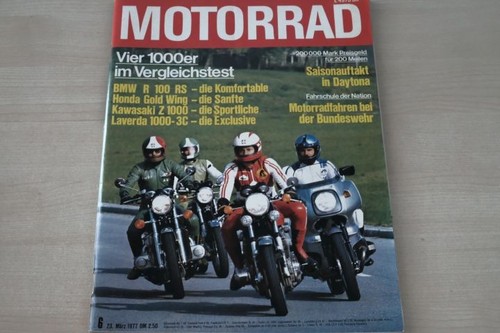 Motorrad 1977 suzuki - motorrad, 06/1977