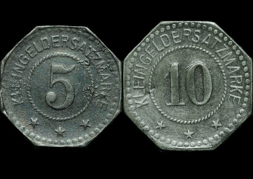 Notgeld 10 pfennig zink - 10, pfennig,