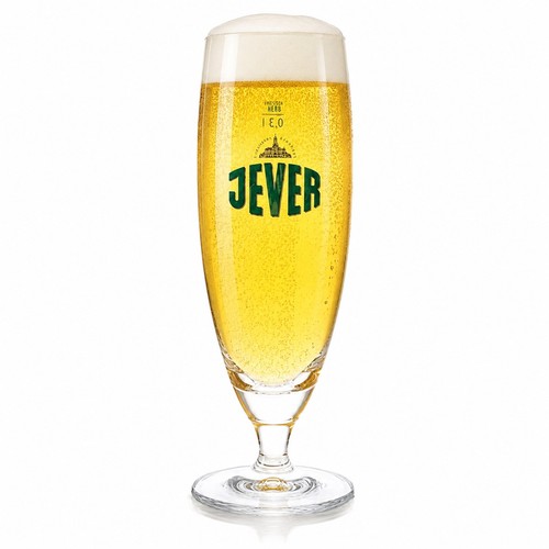 Glas jever bierglas tulpe - 1x,