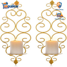 Kerzenhalter 2er Set Metall