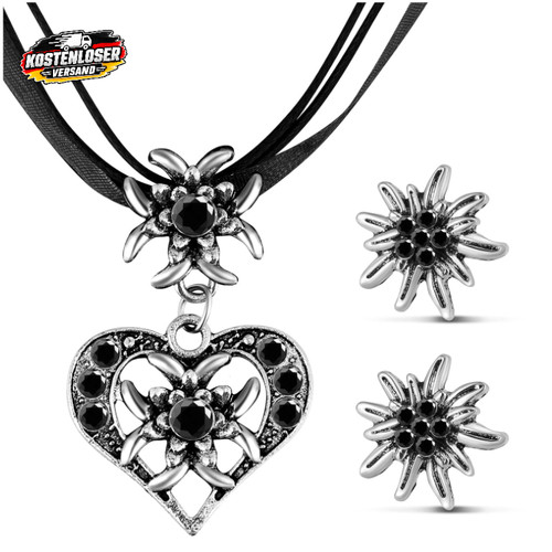 Tlg trachtenschmuck set - trachtenschmuck,
