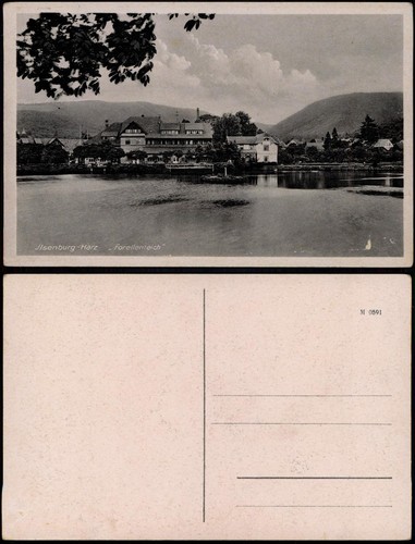 Ansichtskarte ilsenburg - ilsenburg, (harz)