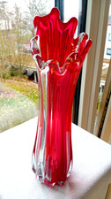 Große Glas Vase - MURANO -