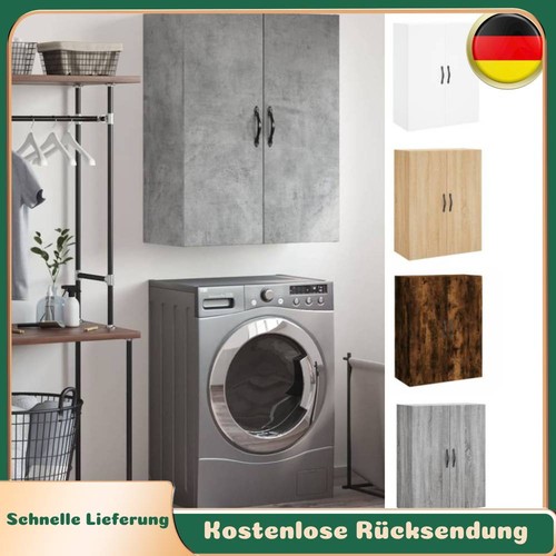 Vidaxl wandschrank grau - wandschrank,