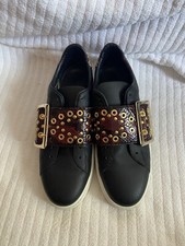Burberry Sneaker Leder Schwarz