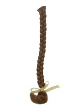 Haarteil Zopf geflochten lang Tracht Clip-In Mikroclip Dunkelblond SA101-27L