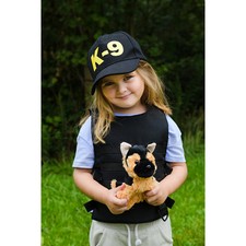 KARNEVAL FASCHING KOSTÜM K9 HUNDESTAFFEL GR. 104 - 116 GREAT PRETENDERS NEU