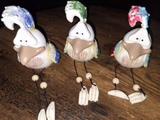 3 Hühner/ Kükenfiguren