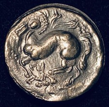 50 BC Kelten Gallier Stater Quinar Celtic Tribes
