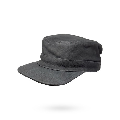 Ledercap basecap rindsleder - basecap,