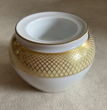 Kerzenhalter für Teelicht Aida Siam von Rosenthal gelb + gold