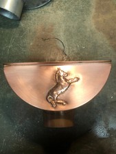 Einhangstutzen Einhängestutzen Ablaufstutzen Kupfer Cu Rinneneinhangstutzen oval