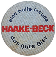 ALTER BIERDECKEL HAAKE-BECK