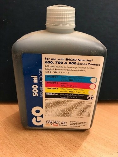 Schwarze tinte für - für, encad