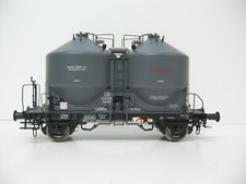Spur 1 Staubsilowagen,Zementsilowagen,Märklin Ucs 56 Kds mit Hakenkupplung,grau