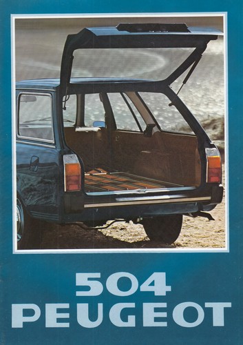 Peugeot 504 break kombi - peugeot,