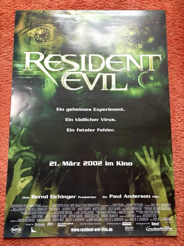 Resident evil kinoplakat - resident,