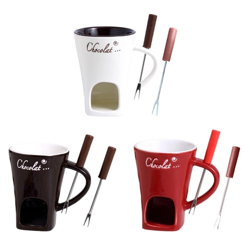 Schokoladenfondue becher - schokoladenfondue,