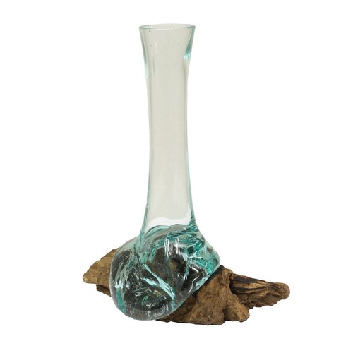 Vase wurzelglas glasvase glas - glasvase,