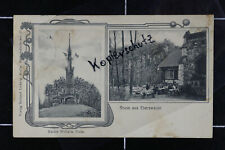 AK Eberswalde 1907 Gasthaus Stempel Arbeiter Radfahrer Buchholz Chemnitz Barnim