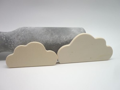 Wolke aus buchenholz - wolke,
