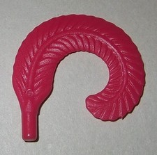 16102, 1x Hut-, Helm- Feder, Hahnenfeder (Robin Hood), pink