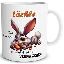 Lustige Oster Tasse Hase Nicht