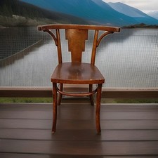 Art Deco Kaffeehaus Stuhl