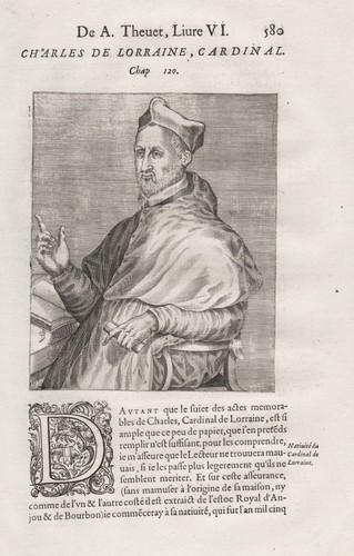 Charles cardinal lorraine - cardinal, of