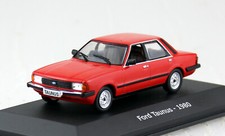 Ford Taunus 1980 rot 1:43 Hachette Modellauto