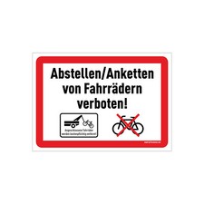 Fahrrad abstellen anketten - abstellen, /