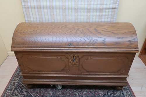 Truhe runddeckeltruhe aus - truhe,