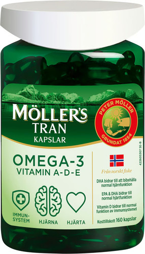 Mollers tran omega kapseln - mollers,