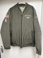 New England Patriots Salute To Service Jacke Bomberjacke