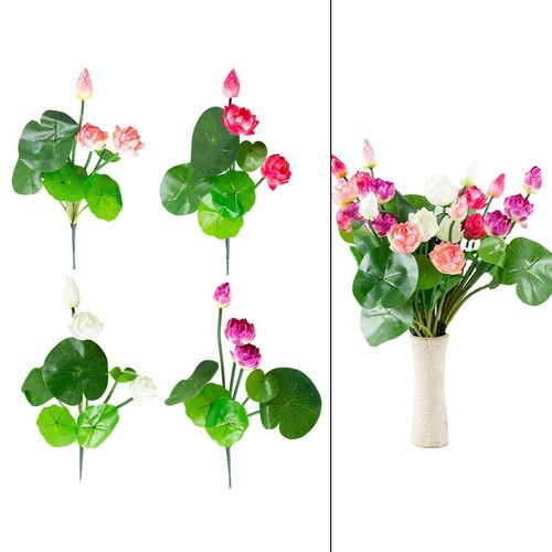 Künstliche lotusblüte - künstliche,