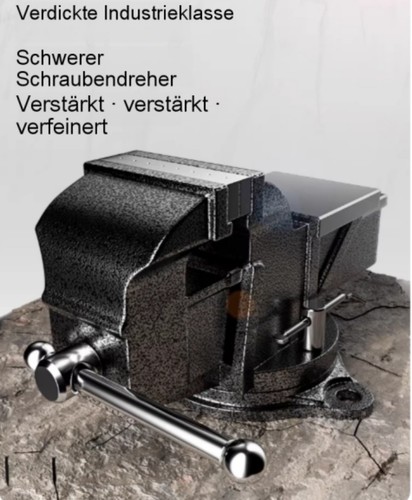 Schraubstock - , in