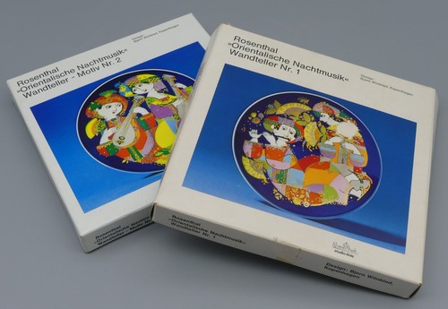 Rosenthal wandteller björn - 2x,