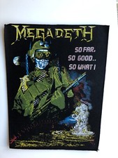 MEGADETH BACKPATCH RÜCKENAUFNÄHER Patch SLAYER EXODUS TESTAMENT KREATOR SODOM