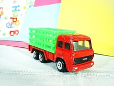 Siku Nr. 815 Iveco Turbostar 240 - 36 Viehtransporter ca. 1987 - '90 Rot Grün