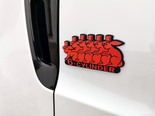 Rotes tuning relief emblem - rotes,