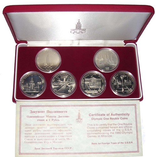 Russland 6x1 rubel - russland,