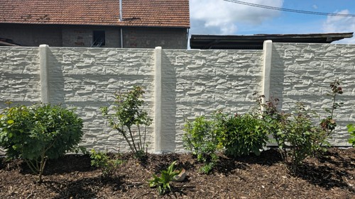 28m betonzaun inkl - inkl, lieferung