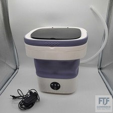 Mini Waschmaschine, 12L 2 in 1 Camping Waschmaschine Klein mit Abnehmbarer Trock